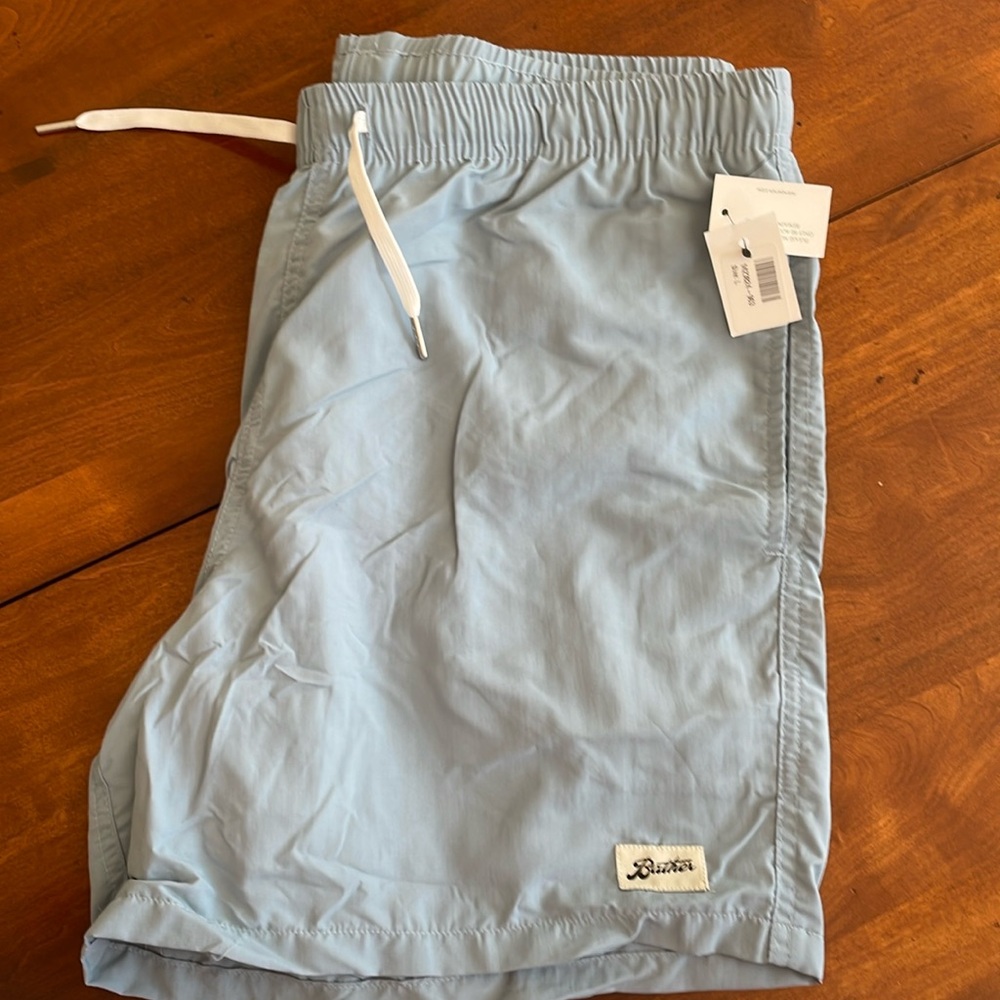 Mr. porter Bather men’s swim trunk teal blue size large new with tags
